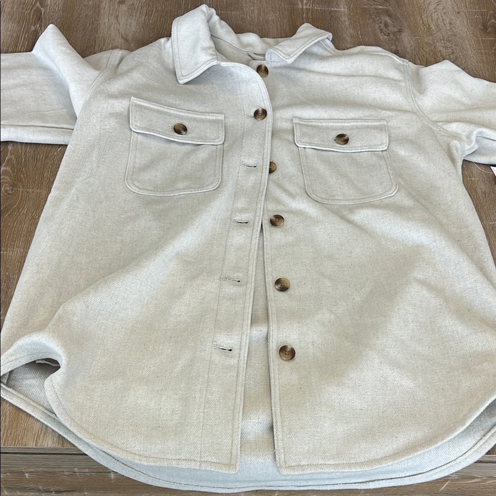 Old Navy Light Gray/Tan Jacket